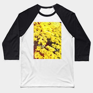 Yellow Daisy Baseball T-Shirt